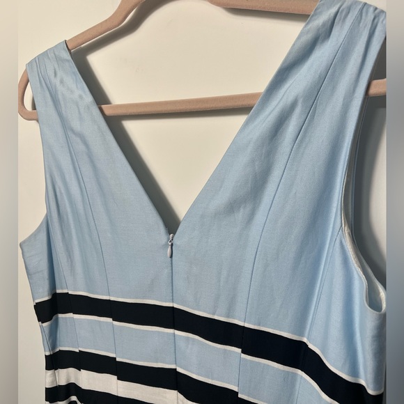 115. BNWOT Anne Klein nautical summer dress SZ US 14 (fits L) - Picture 4 of 8